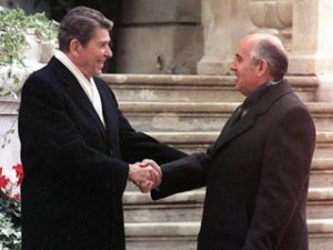 Reagan and Gorbachev